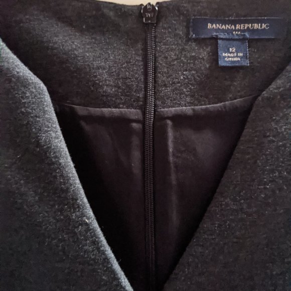 Grey dress, 40's style - Picture 2 of 4